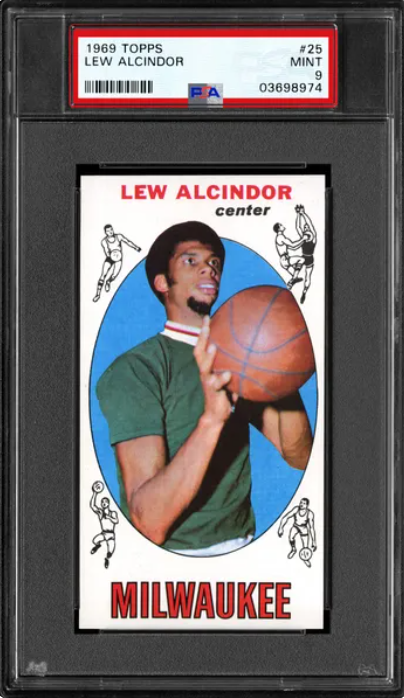 1969 Topps Lew Alcindor